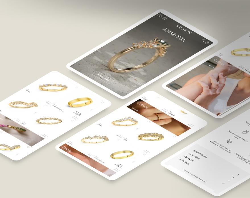 mockup de plusieurs pages