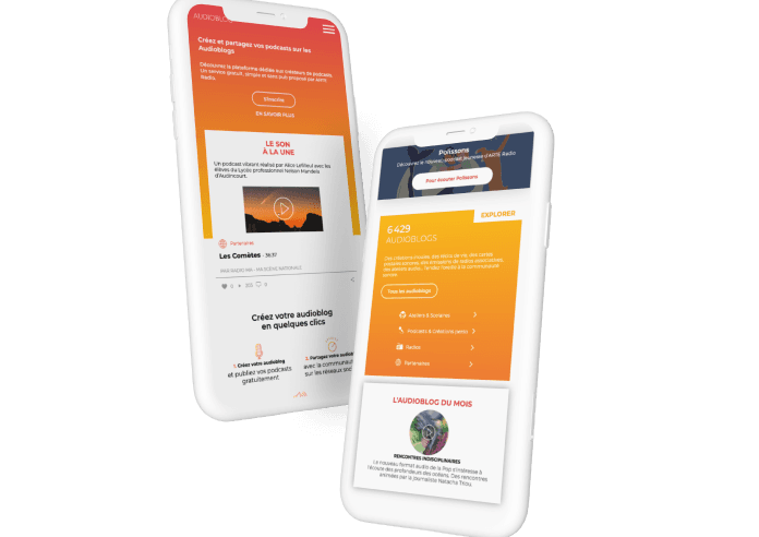 mockup version mobile