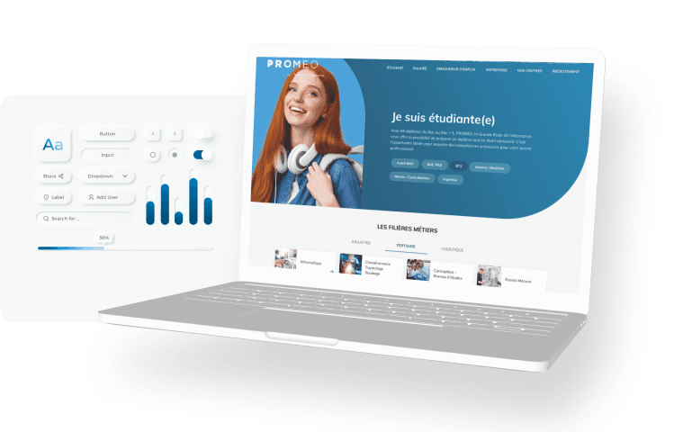 mockup neumorphisme des sites